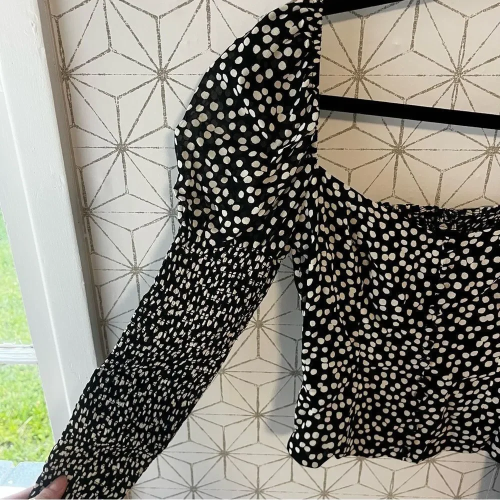 REFORMATION Augustine Top Pearl Print